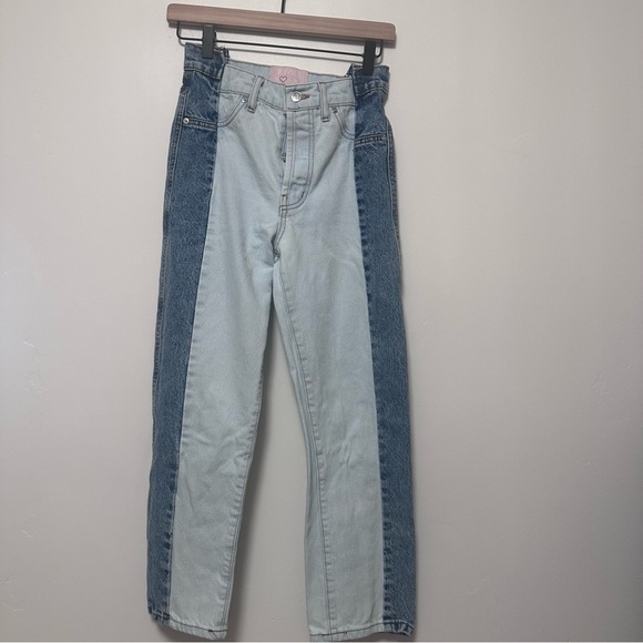 REVICE 90’s two-toned panel jean - Picture 2 of 4